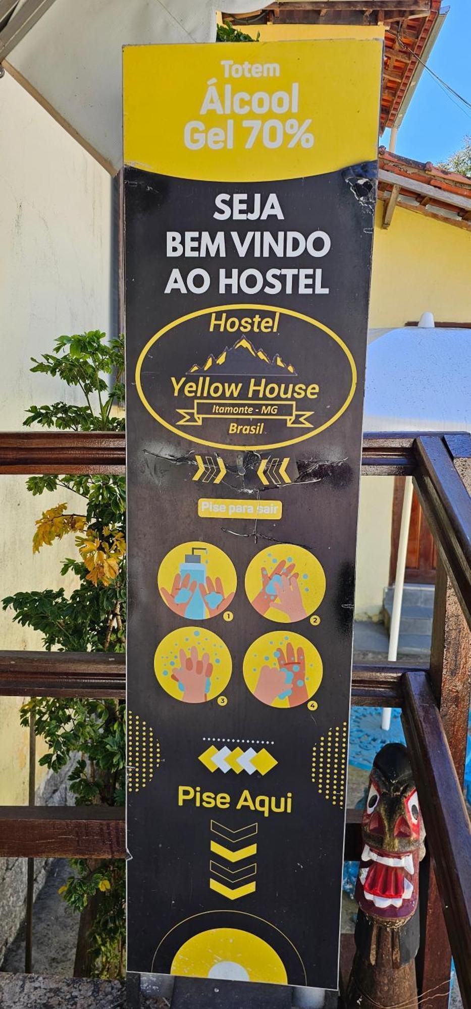Hostel Yellow House Mg Itamonte Kültér fotó